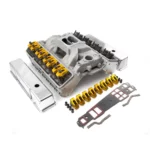 Speedmaster PCE435.1003 Fits Chevy SBC 350 Angle Plug Hyd Roller Cylinder Head Top End Engine Combo Kit 4 01 47