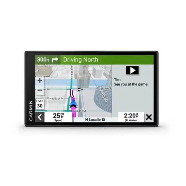 Garmin DriveSmart 66, 6-inch Car GPS Navigator with Bright, Crisp High-resolution Maps and Garmin Voice Assist – Image 2