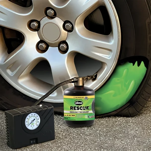 Slime Emergency Roadside Kit with Tire Inflator, Jumper Cables and Tire Sealant – Image 2