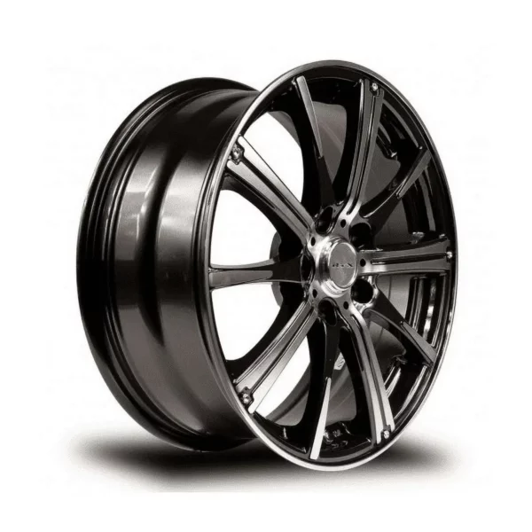 RTX Spark 14x5.5 4x100 ET38 CB73.1 Black Machined Wheel – Image 3