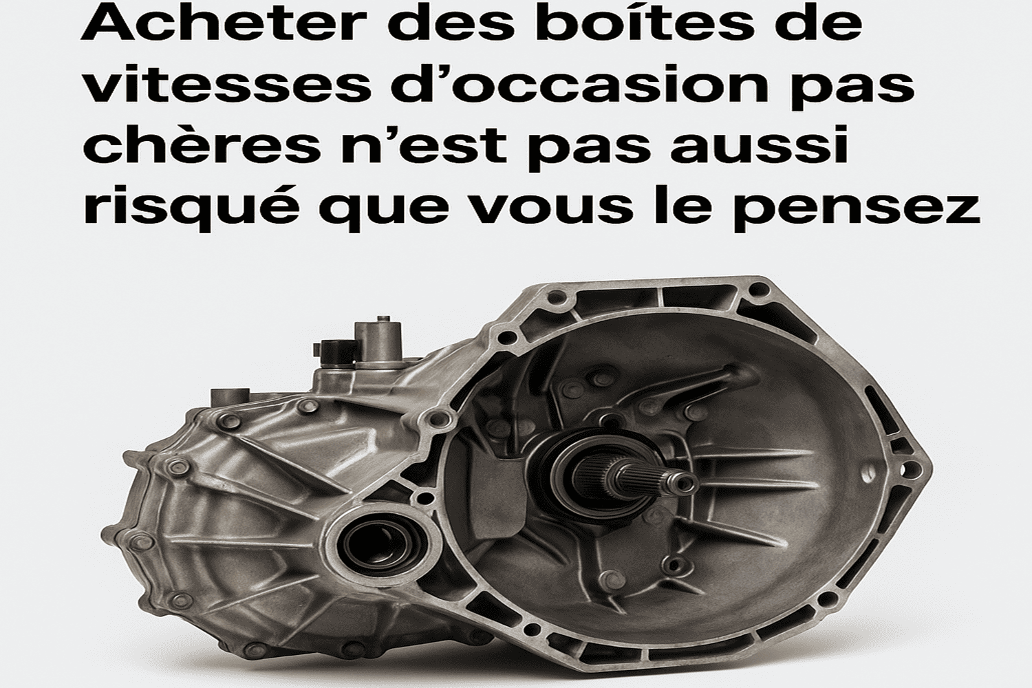 Acheter des boîtes de vitesses d’occasion pas chères n’est pas aussi risqué que vous le pensez.